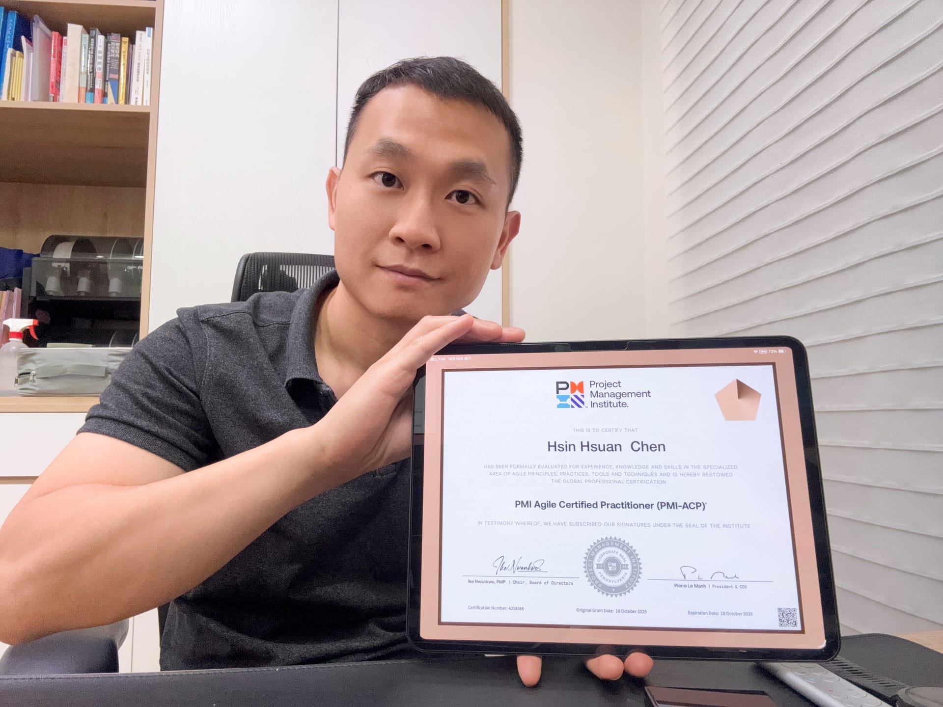 6週考取PMI-ACP敏捷專案管理師國際證照心路歷程分享